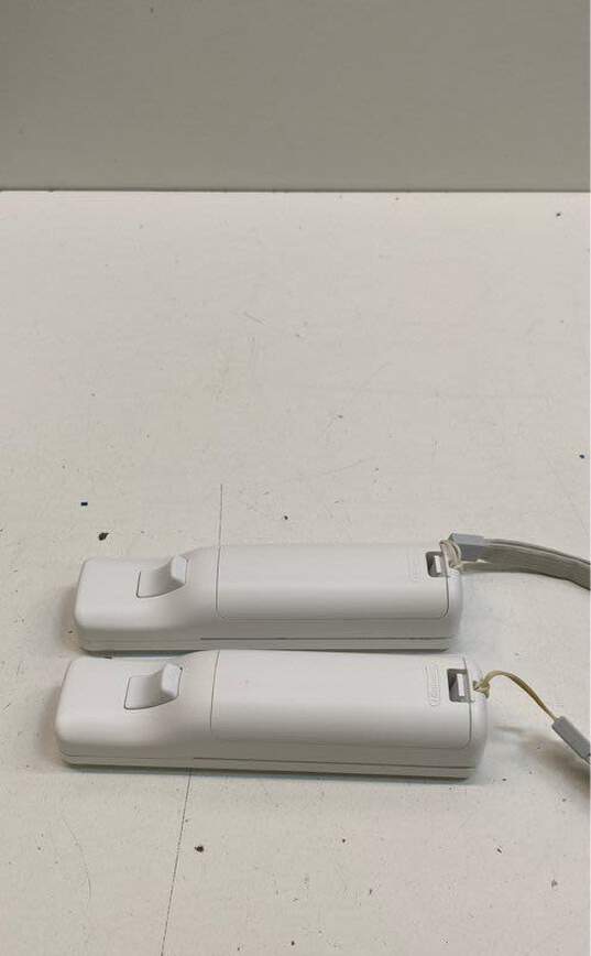 Set Of 2 Nintendo Wii Remotes- White image number 5