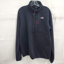 The North Face Summit Series Men's Black Half Zip Pullover Sweater Size L
