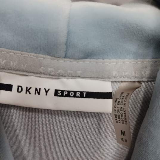 Women’s DKNY Cropped Hooded Sweatshirt Sz M image number 3