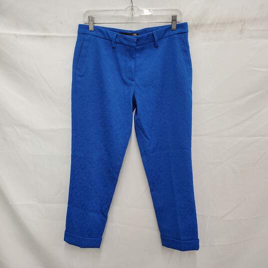 Love Moschino Blue Tapered Crop Slim Capri's Size 6 image number 1