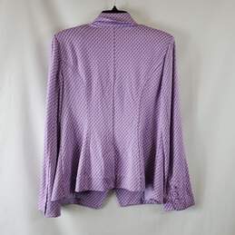 Cabi Women's Purple Blazer Jacket SZ M alternative image