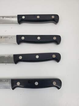 Lot of 4 J.A Henckels Fine EDGE Stainless Steel Knives alternative image