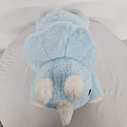 Uoozii Light Blue Triceratops Weighted Stuffed Animal alternative image