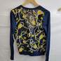 Juicy Couture Women's Blue Cotton Charm D'Or Cardigan Size S image number 2