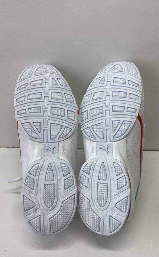Puma Women's Axelion Light Fade White Running Shoes Sz. 9 (NIB) image number 5