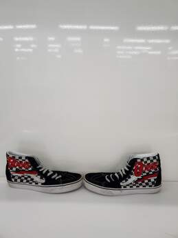 Vans Men's x David Bowie Sk8-Hi Black Trainers shoes Size-10.5 used alternative image