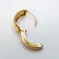 18K Gold Single Huggie Hoop Earring 1.4g image number 3