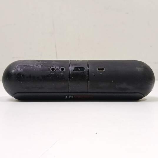 Black Beats By Dre Pill Black Portable Wireless Speaker In Case image number 3