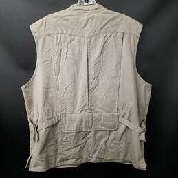Slate Gray Cotton Ultimate Hiking Travel Safari Vest Sz L alternative image