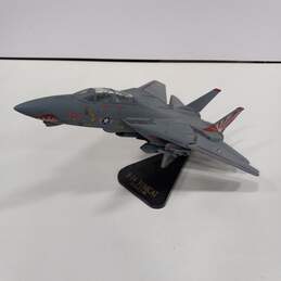 F-14 Model Plane On Stand