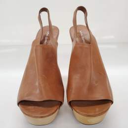Via Spiga Via Spiga Women's Astro Studded Slingback Platform Heel Shoes Size 10 alternative image