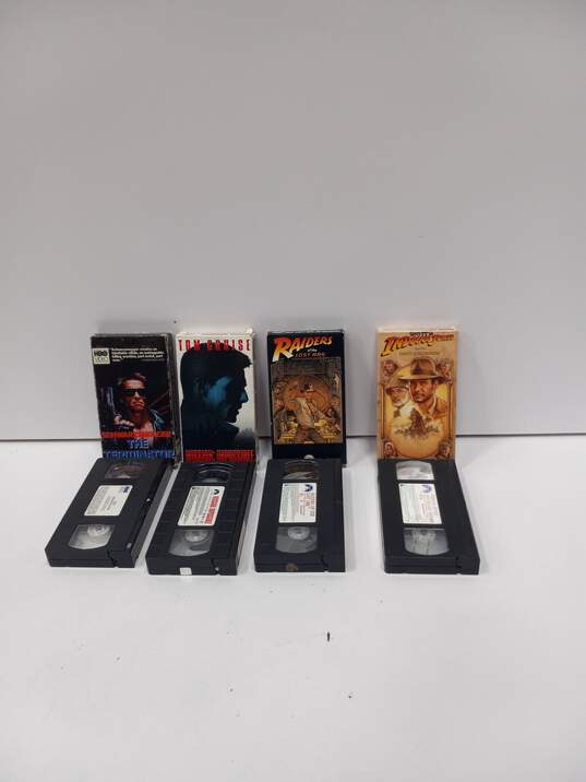 9PC Assorted Action VHS Movie Bundle image number 4