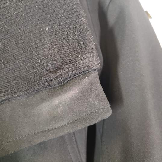 Womens Collared Long Sleeve Pockets Full-Zip Jacket Size Medium image number 3