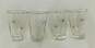 Vintage MCM Libbey Granada Atomic Starburst Barware Drinking Glasses Set of 4 image number 3