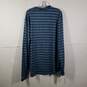 Mens Dri Fit Striped Long Sleeve 1/4 Zip Activewear T-Shirt Size XXL image number 2
