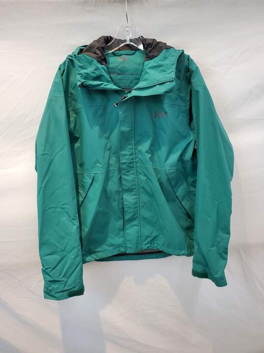 Helly Hansen Long Sleeve Hooded Full Zip Rain Coat Jacket Size S image number 1