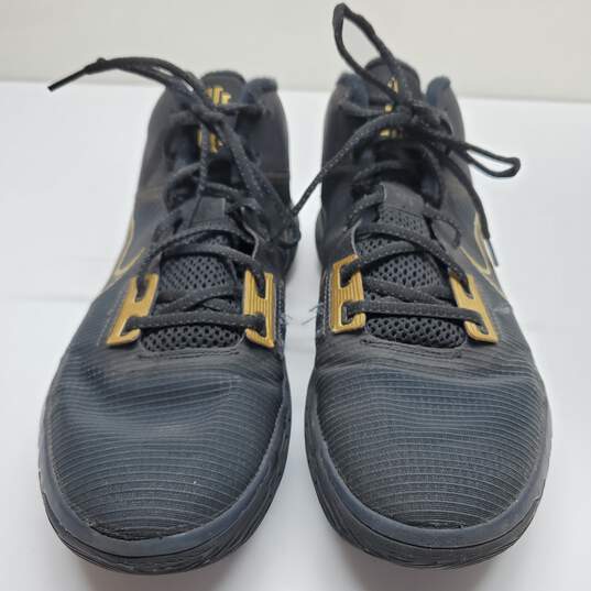 Nike Men's Kyrie Flytrap 3 Black Metallic Gold Basketball Shoes Size 10.5 CT1972-005 image number 2
