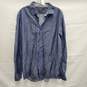 Michael Kors MN's Blue Denim Button Long Sleeve Shirt Size XL image number 1
