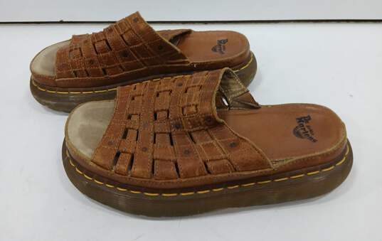 Doc Martens Size 8 Brown Leather Sandals image number 1
