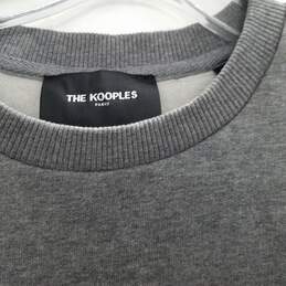 The Kooples Gray Classic Fit Short Sleeve Shirt Sz S alternative image