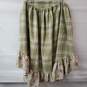 Damsel in this Dress Stagecoach Green & White Plaid Skirt Adjustable Size NWT image number 3