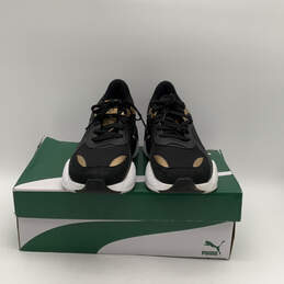 NIB Mens RS-X Trophy 369451-01 Black Lace-Up Low Top Running Shoes Sz 10.5 alternative image