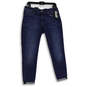 NWT Womens Blue Denim Medium Wash Pockets Alexa Ankle Jeans Size W30 image number 1