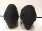 Women's Black Merona Wedge Heel Shoes Size 9 image number 4