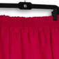 NWT Womens Pink Elastic Waist Scalloped Hem Pull-On Mini Skirt Size 14 image number 4