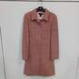 Arden B. Women's Pink Wool Blend Overcoat Size M image number 1