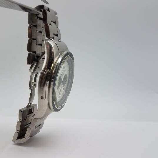Vestal ZR3015 Oversize 52mm ZR3 Chronograph Brushed Silver Watch 229g image number 3