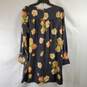 Loft Women Gray Floral Dress S NWT image number 2