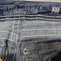 Miss Me Bootcut Blue Jeans Low Rise Studded Wing Pockets Women's 27 image number 3