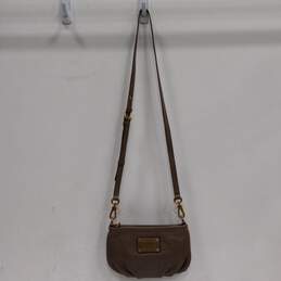 Marc by Marc Jacobs Mocha Pebbled Leather Crossbody Bag