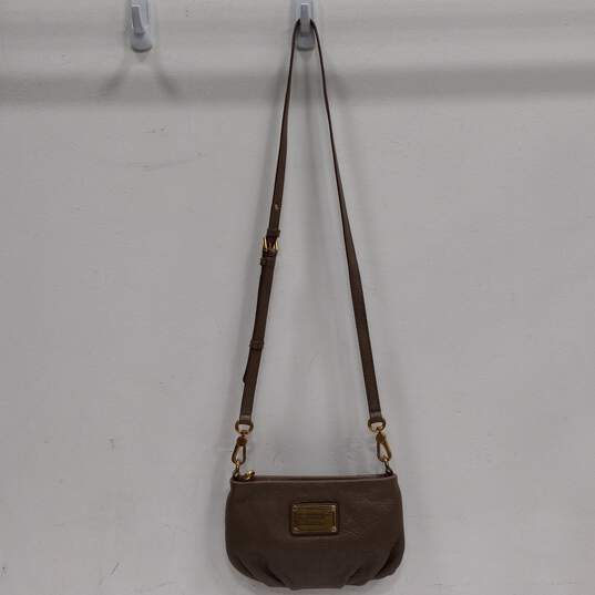Marc by Marc Jacobs Mocha Pebbled Leather Crossbody Bag image number 1
