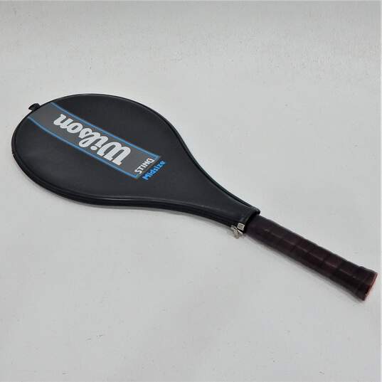 Wilson String Midsize Graphite Tennis Leather-Grip image number 7