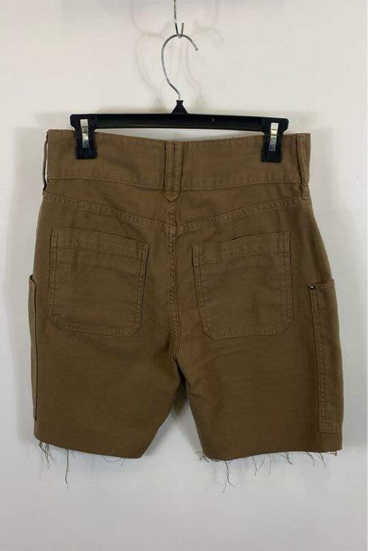 FRAME Brown Cargo Shorts - Size 27 image number 3