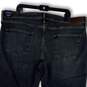 NWT Womens Blue Athletic Slim Denim Relaxed Fit Straight Leg Jeans Sz 42/32 image number 4