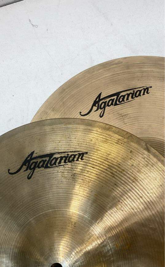 Agazarian 13 Inch Hi-Hat Cymbals image number 4