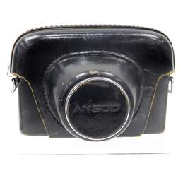 Ansco GAF Autoset CdS 35mm Rangefinder Camera w/ Leather Case