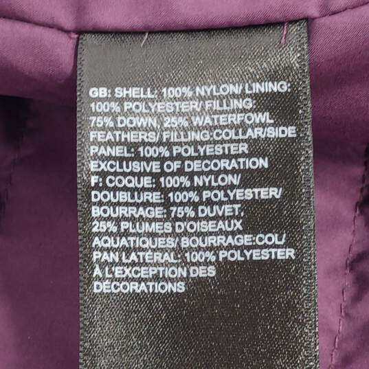 The North Face Women's Aconcadua Purple Down Puffer Vest Size S NWT image number 3