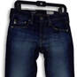Mens Blue Denim 360 The Matchbox Slim Straight Leg Jeans Size 28x34 image number 3