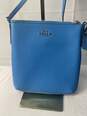 Certified Authentic Coach Blue Crossbody Bag image number 2