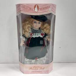 Collectible Memories Porcelain Doll - IOB