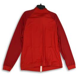 NWT Nike Mens Red Dri-Fit Academy Pro Long Sleeve Full-Zip Track Jacket Size L alternative image