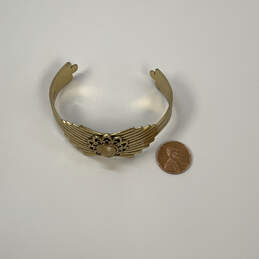 Designer Lucky Brand Gold-Tone Antique Inspired Sun Burst Cuff Bracelet alternative image