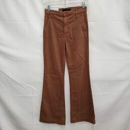 NWT Joe's The Molly WM's High Rise Flare Vintage Stretch Brown Jeans Size 26 x 31
