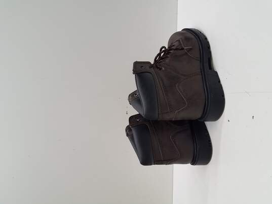 Brahma Raid Men's Brown Steel Toe Oil Resistant Work Boots Size 5.5 image number 4