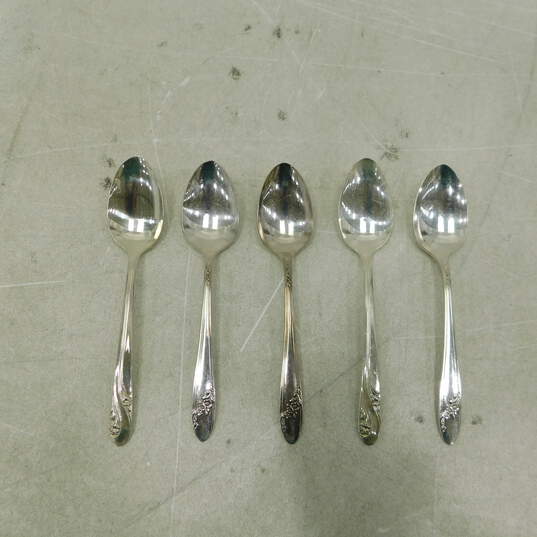 Set of 10 Oneida Community Silver-plated QUEEN BESS II Dinner  Spoons image number 3