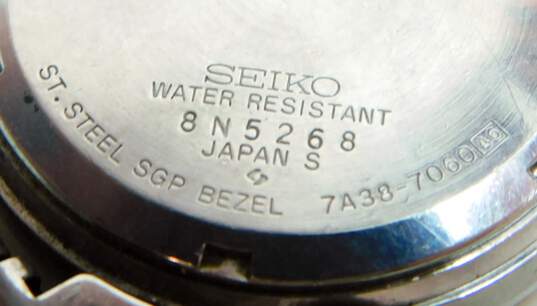 Men's Seiko Chronograph 7A38-7060 Quartz Analog Watch image number 5